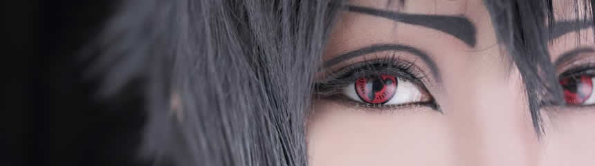 sharingan naruto anime cosplay contact lenses 